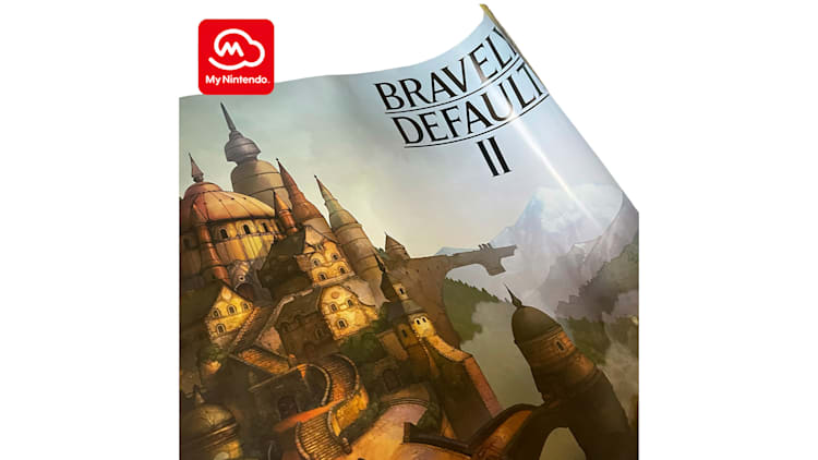 Bravely Default™ II Reversible Poster - Merchandise